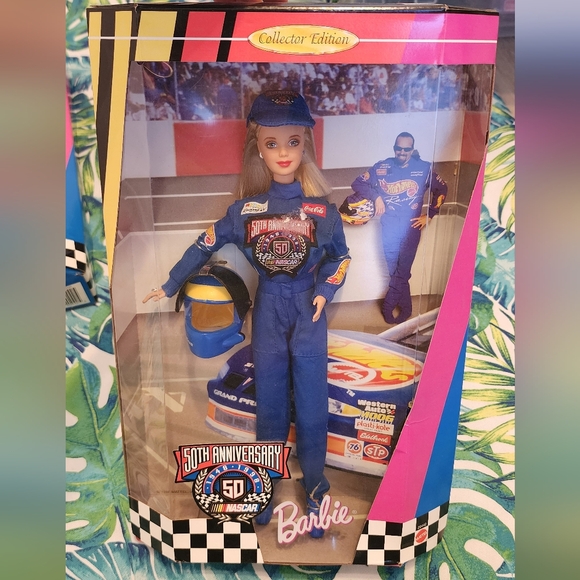 NASCAR 50th Anniversary Barbie - Picture 1 of 3